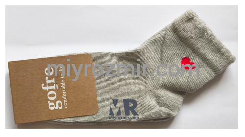 Gofre 315 дитячі шкарпетки з сердечком фото 8 Gofre 315 дитячі шкарпетки з сердечком фото 8