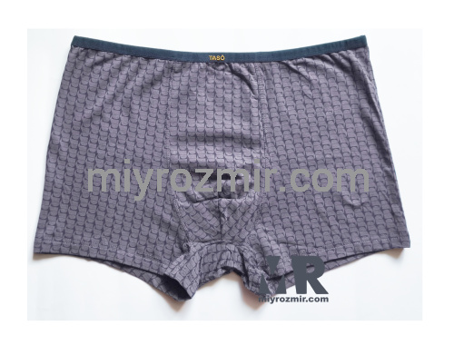 TASO 5795 бавовняно-бамбукові чоловічі труси шорти з вузькою резинкою та геометричним малюнком TASO 5795 бавовняно-бамбукові чоловічі труси шорти з вузькою резинкою та геометричним малюнком