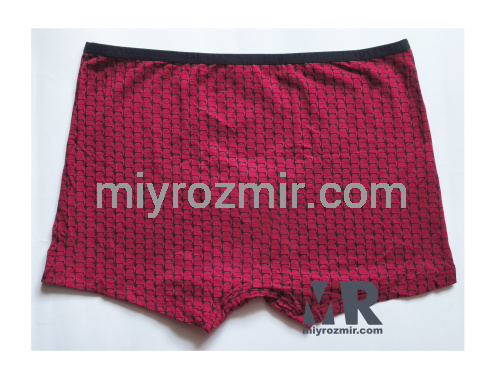 TASO 5795 бавовняно-бамбукові чоловічі труси шорти з вузькою резинкою та геометричним малюнком фото 4 TASO 5795 бавовняно-бамбукові чоловічі труси шорти з вузькою резинкою та геометричним малюнком фото 4