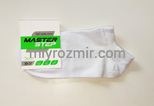 Master Step 0010 РІЗНІ КОЛЬОРИ Однотонні короткі жіночі шкарпетки без малюнку фото 2