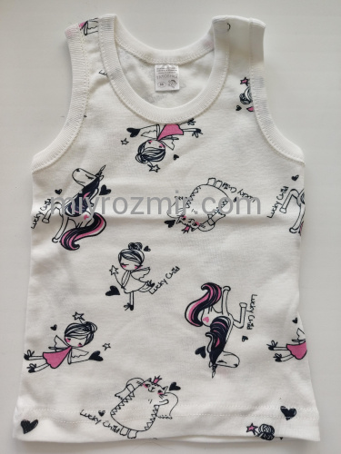 Татошка 25628 Бавовняна майка на дівчинку Lucky child фото 2