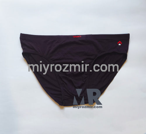 TASO 3633 модальні чоловічі труси бріфи з вузькою резинкою однотонні фото 6 TASO 3633 модальні чоловічі труси бріфи з вузькою резинкою однотонні фото 6