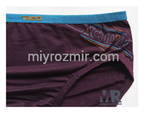 TASO 3638 чоловічі модальні труси бріфи з вузькою резинкою фото 8 TASO 3638 чоловічі модальні труси бріфи з вузькою резинкою фото 8