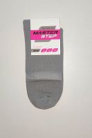 Master Step 2030 Сірі жіночі класичні шкарпетки без малюнку