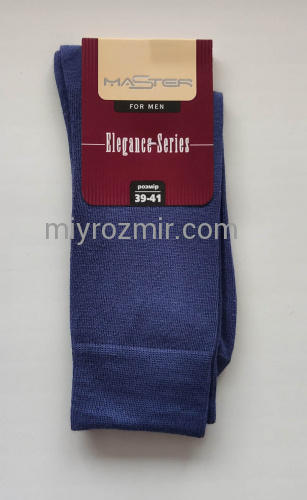 Master Step 110 Джинс колір чоловічі класичні шкарпетки Бавовна однотонні Elegance