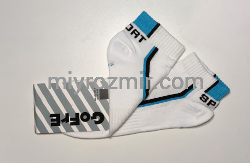 Gofre 112 короткі чоловічі шкарпетки напівсітка