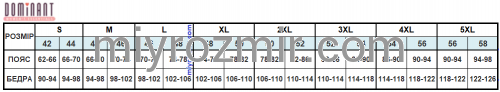 Набір 6шт різнокольорові жіночі труси 34000-37 Dominant фото 5