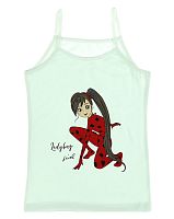 Donella 4371LY Lady Bug / Леді Баг кольорові майки на дівчинку