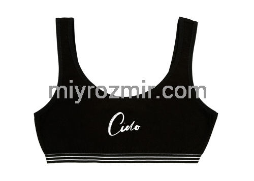 Donella 8971SZ жіночий чорний топ на широких бретелях фото 6 Donella 8971SZ жіночий чорний топ на широких бретелях фото 6