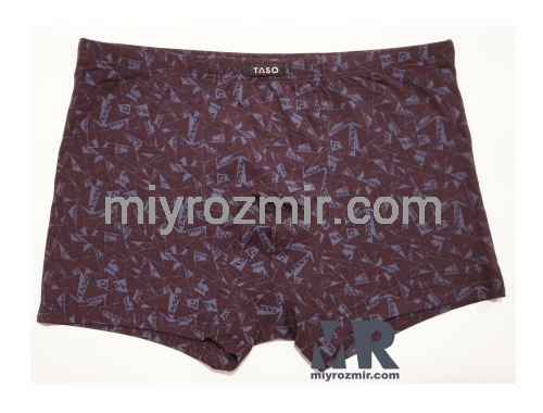 TASO 5794 бамбукові чоловічі труси шорти з геометричним малюнком фото 7 TASO 5794 бамбукові чоловічі труси шорти з геометричним малюнком фото 7