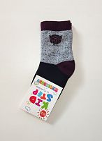 Темні махрові дитячі шкарпетки KidStep 4534